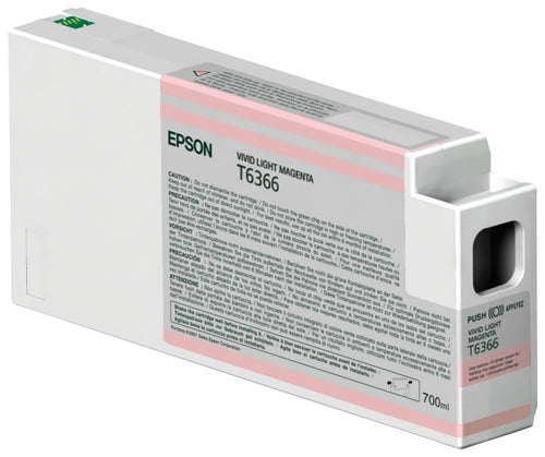 Epson Singlepack Vivid Light Magenta T636600 UltraChrome HDR 700 ml Epson Singlepack Vivid Light Magenta T636600 UltraChrome HDR 700 ml